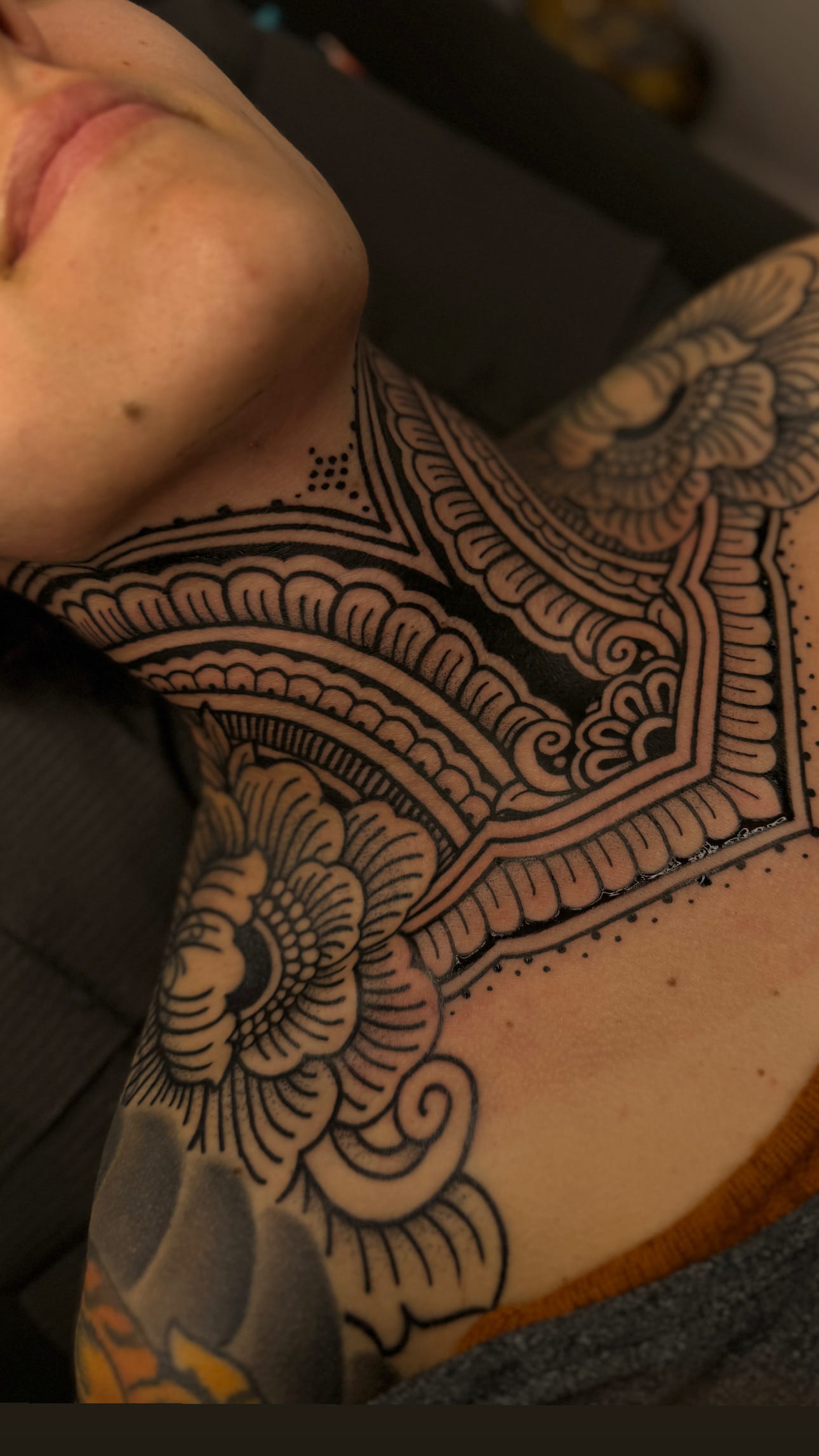 Michelle Monster ornamental tattoo work 7