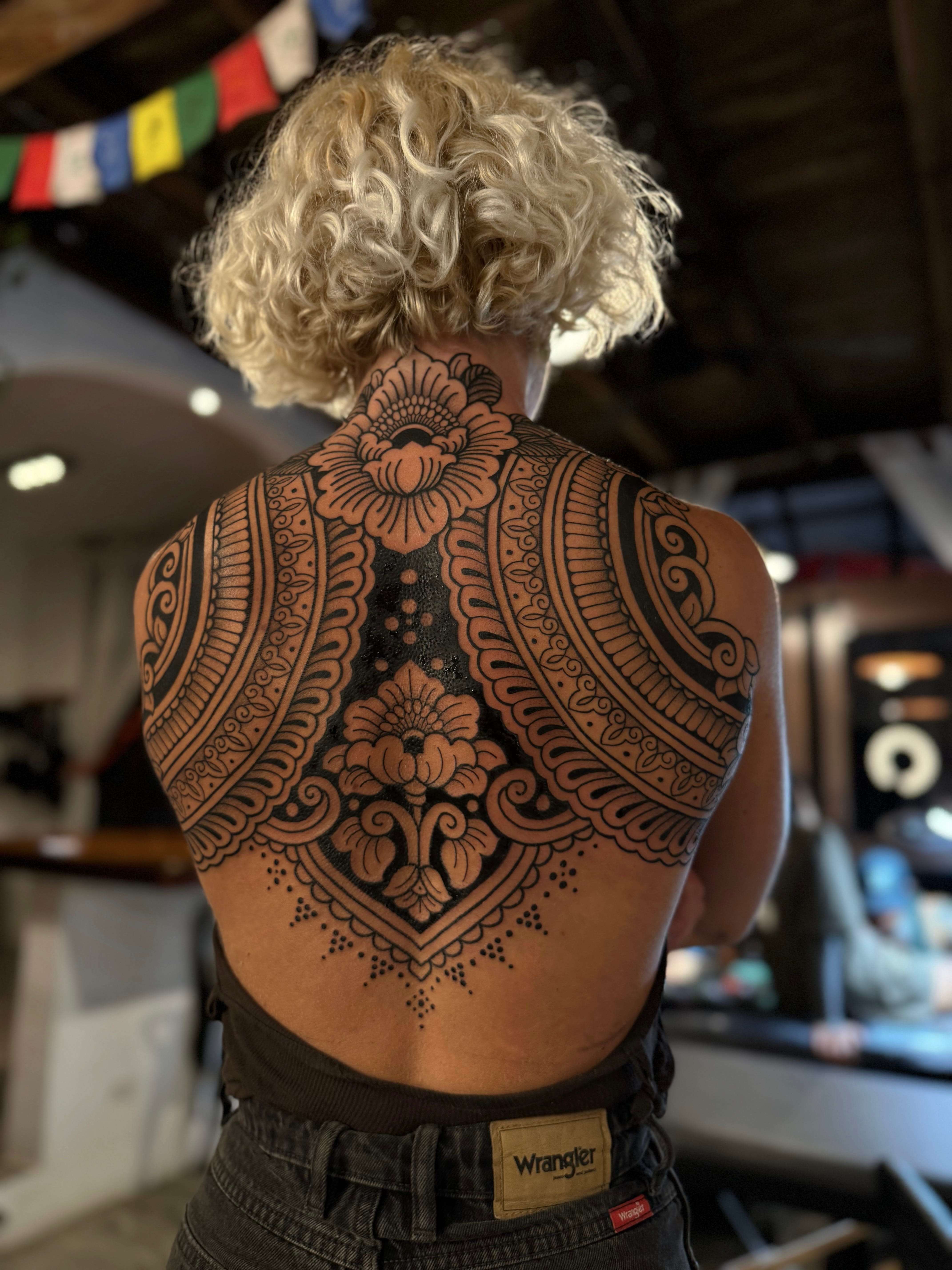 Michelle Monster ornamental tattoo work 8