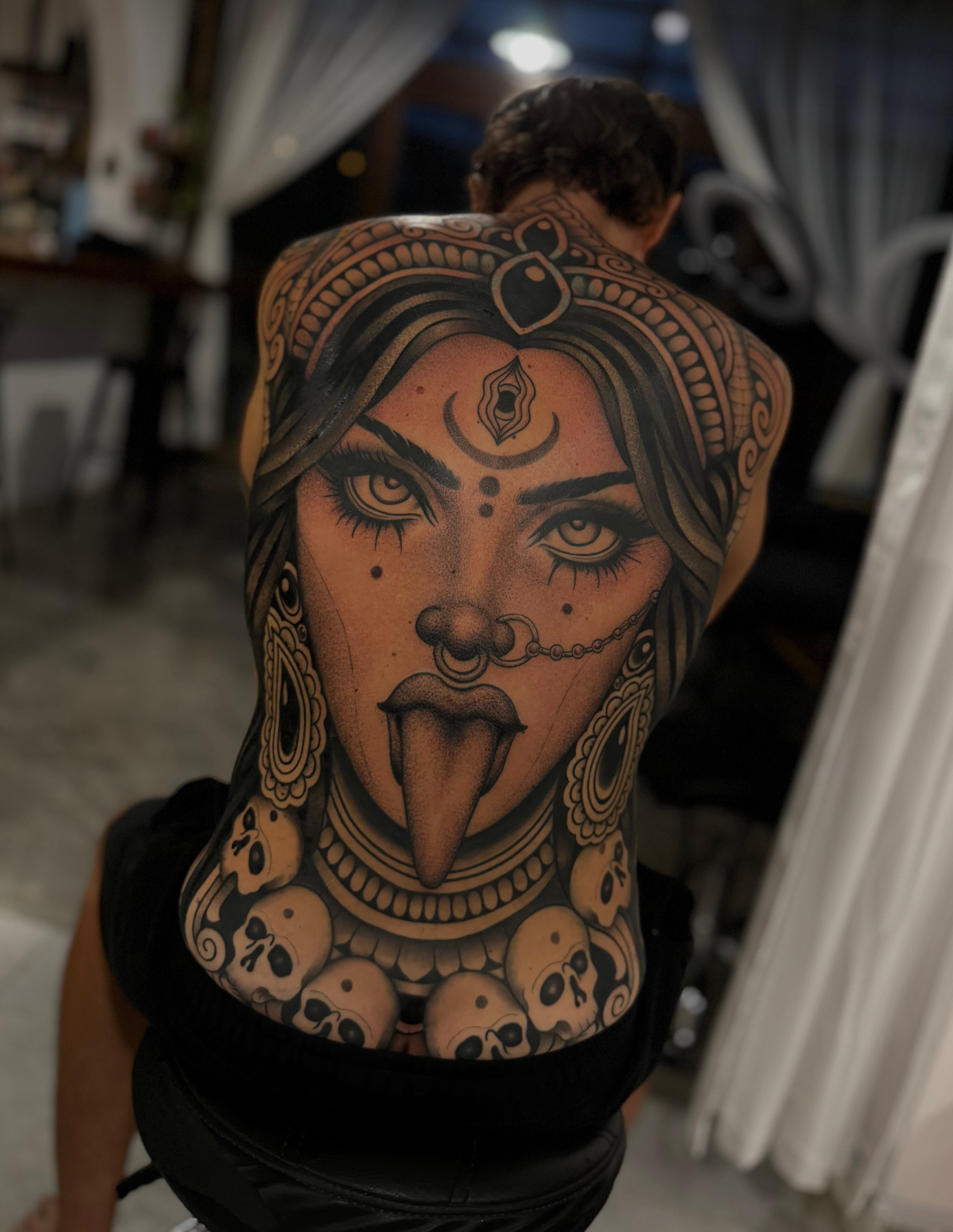 Michelle Monster ornamental tattoo work 10