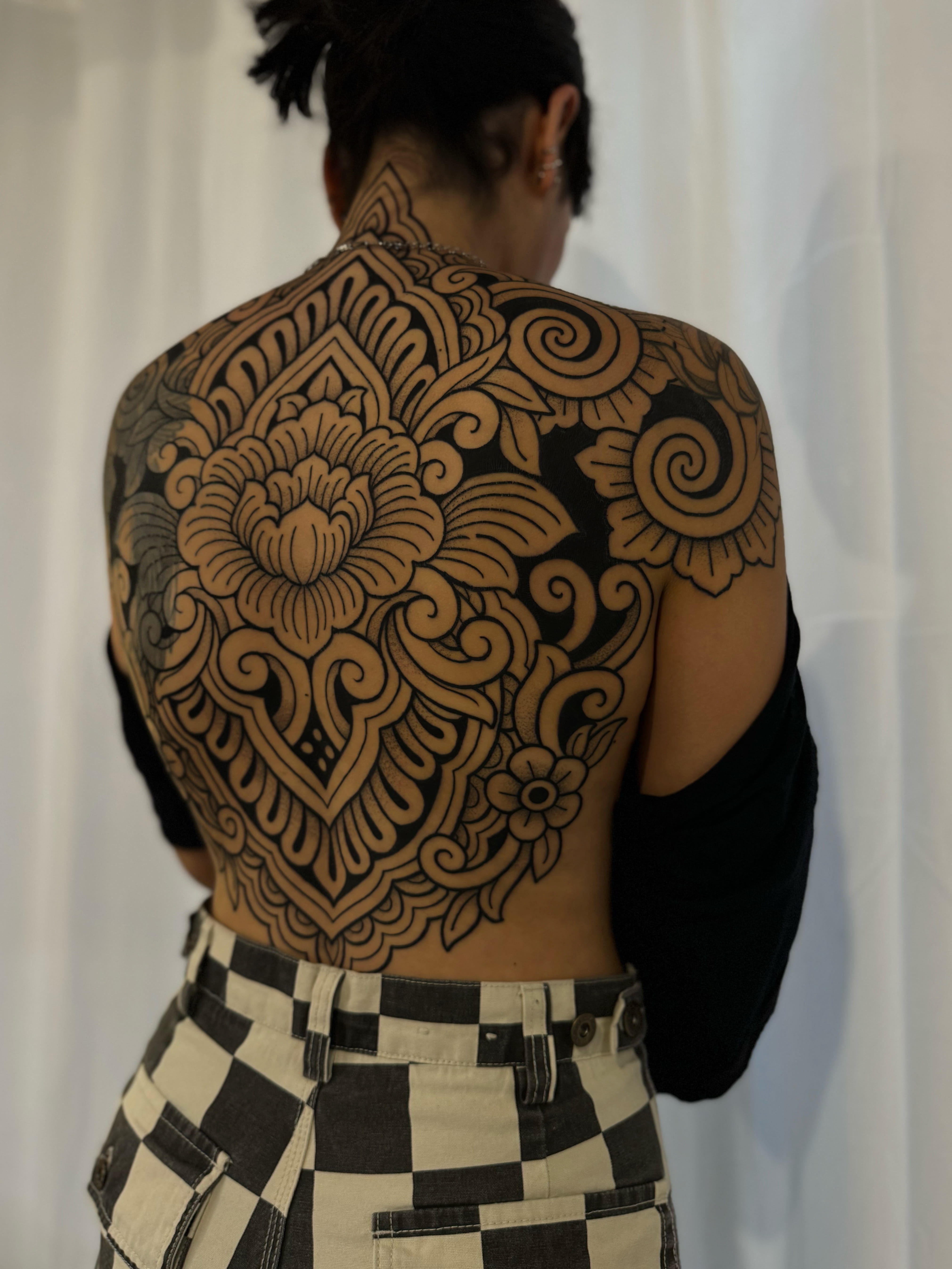 Michelle Monster ornamental tattoo work 11