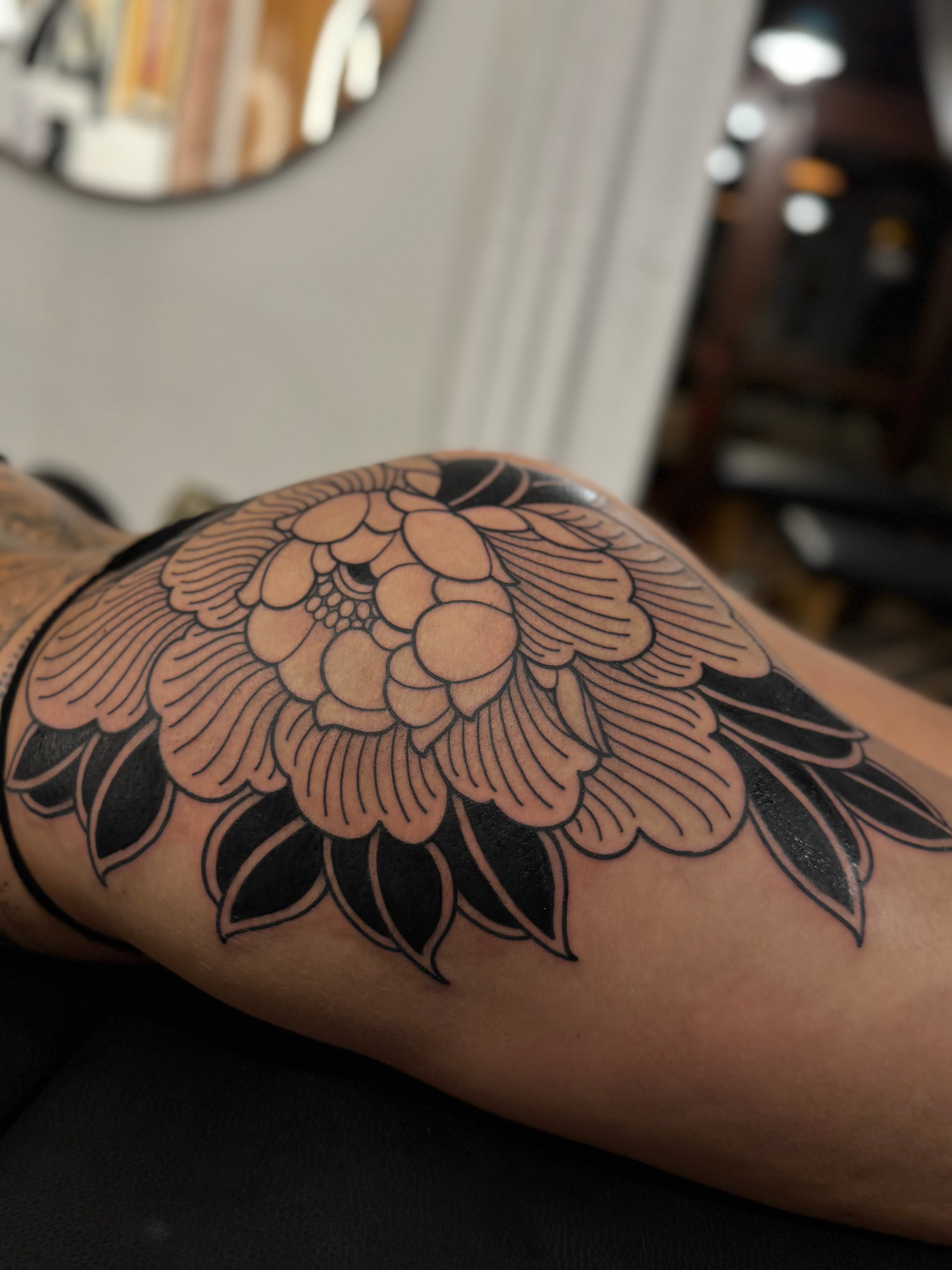 Michelle Monster ornamental tattoo work 15